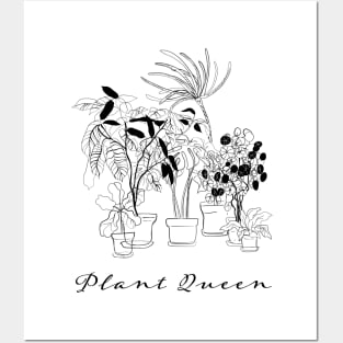 queen of the plants Posters and Art